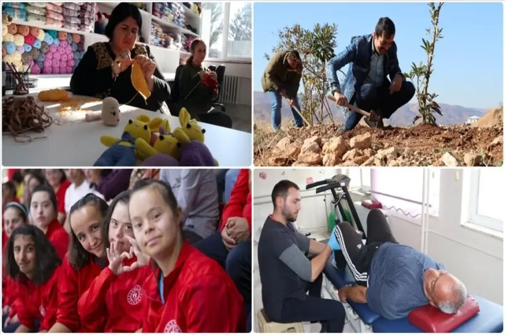 Türkiye'de 7 bin 356 engelli bireye yatılı bakım hizmeti sunuluyor Türkiye'de 7 bin 356 engelli bireye yatılı bakım hizmeti sunuluyor