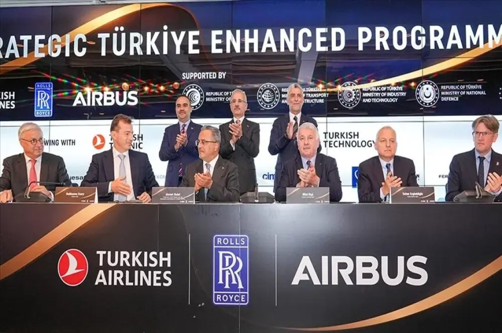 Türk Hava Yolları, Airbus ve Rolls-Royce işbirliği Türk Hava Yolları, Airbus ve Rolls-Royce işbirliği