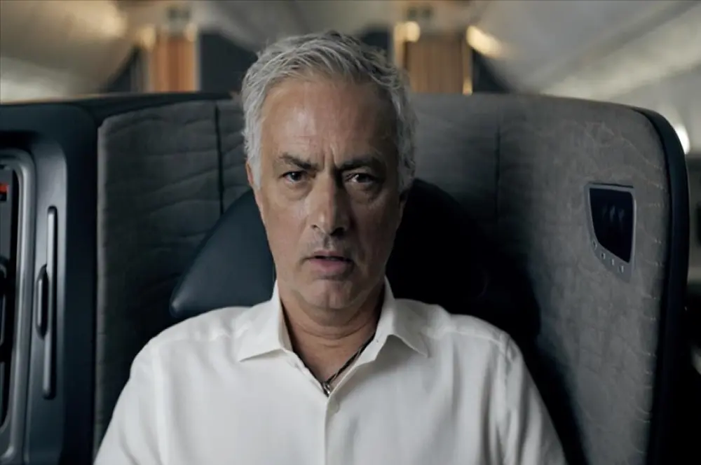 THY ünlü teknik direktör Jose Mourinho ile reklam filmi çekti THY ünlü teknik direktör Jose Mourinho ile reklam filmi çekti