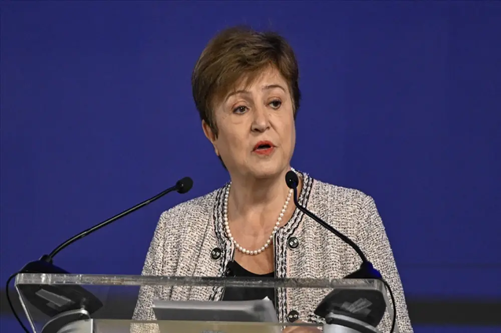 IMF Başkanı Georgieva, dünya ekonomisinin son derece dirençli olduğunu söyledi IMF Başkanı Georgieva, dünya ekonomisinin son derece dirençli olduğunu söyledi