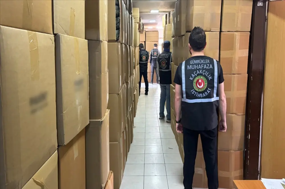 Sigara ve tütün kaçakçılığına geçit yok Sigara ve tütün kaçakçılığına geçit yok