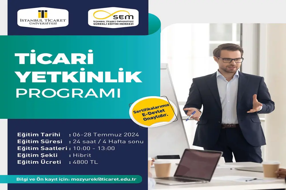 Ticari Yetkinlik Programı öncesi online toplantıyı kaçırmayın Ticari Yetkinlik Programı öncesi online toplantıyı kaçırmayın