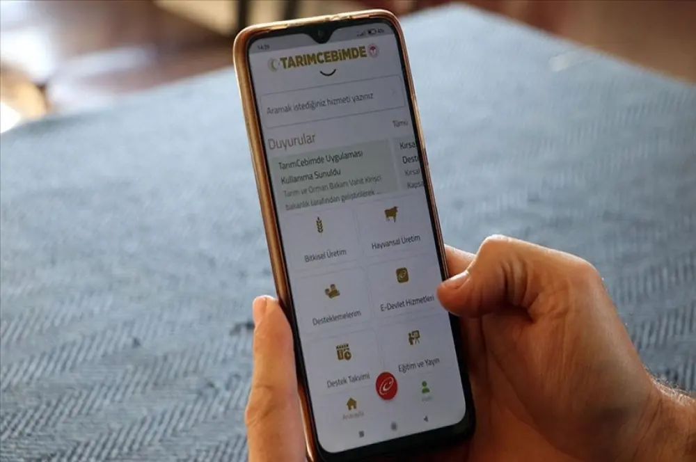 "Tarım Cebimde" uygulamasından gıda denetim verilerine ulaşılabilecek "Tarım Cebimde" uygulamasından gıda denetim verilerine ulaşılabilecek