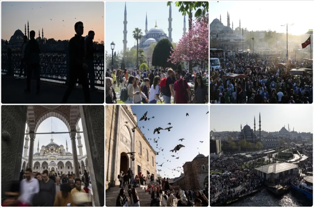 İstanbul yılın ilk 4 ayında 5.2 milyon yabancı turist ağırladı İstanbul yılın ilk 4 ayında 5.2 milyon yabancı turist ağırladı