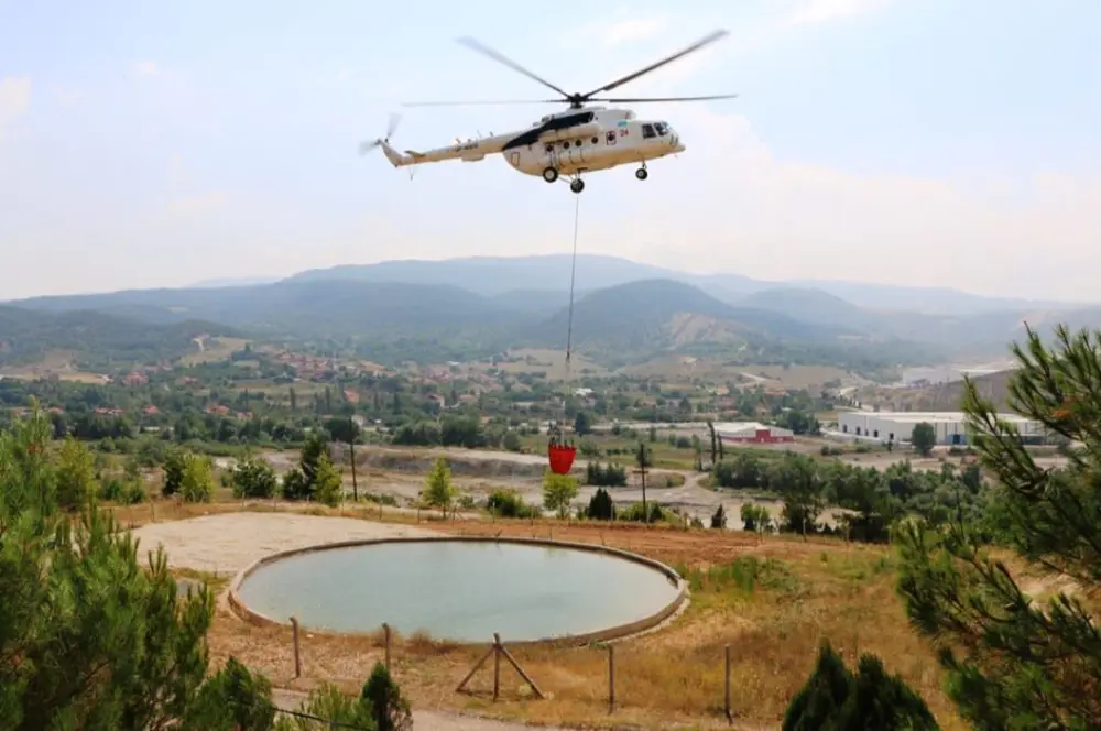 Orman yangınına karşı 58 gölet daha Orman yangınına karşı 58 gölet daha