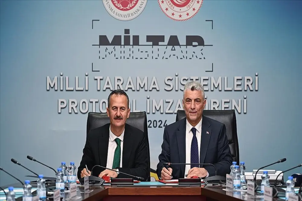 Milli Tarama Sistemleri Projesi için imzalar atıldı Milli Tarama Sistemleri Projesi için imzalar atıldı