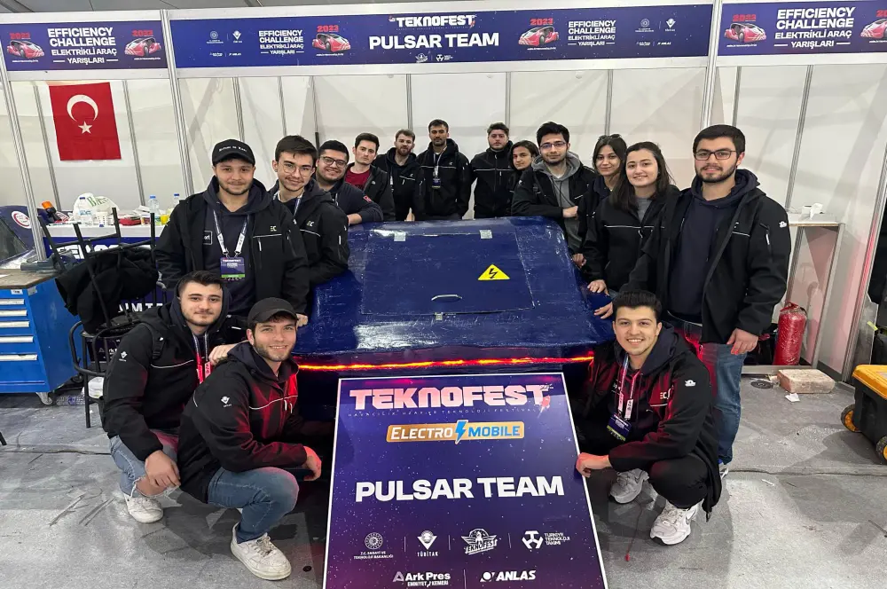 Pulsar Team elektrikli araç yarışlarında Pulsar Team elektrikli araç yarışlarında