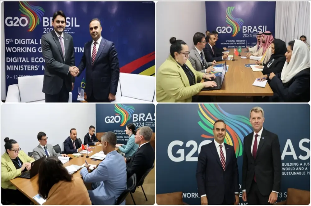 Bakan Kacır, G20 Dijital Ekonomi Bakanları Toplantısı'nda konuşma yapacak Bakan Kacır, G20 Dijital Ekonomi Bakanları Toplantısı'nda konuşma yapacak