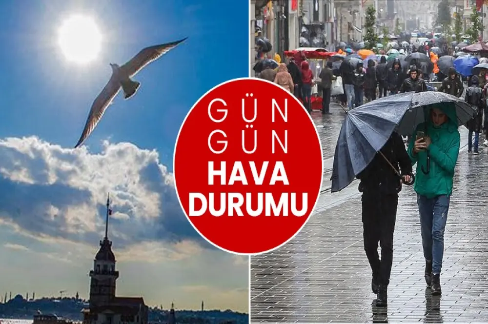 İstanbul bir güneşli bir yağmurlu! İşte 5 günlük hava durumu tahmini İstanbul bir güneşli bir yağmurlu! İşte 5 günlük hava durumu tahmini