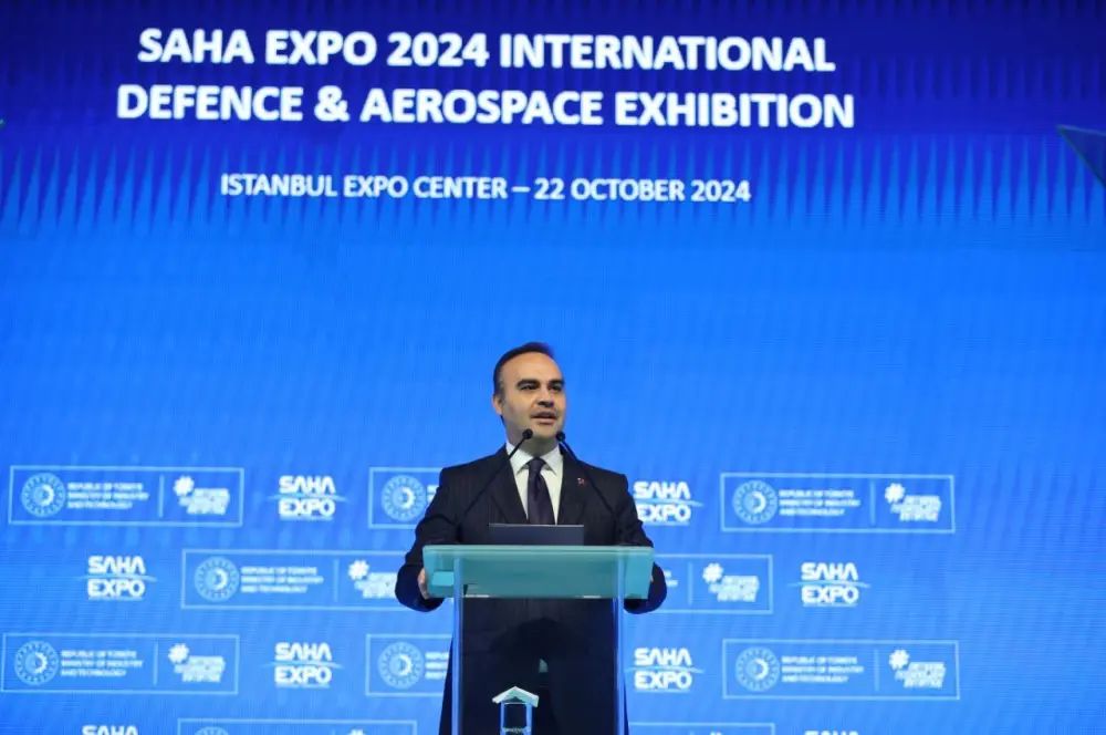 Bakan Kacır, SAHA EXPO'da konuştu: Güç çarpanı olmaya devam ediyor Bakan Kacır, SAHA EXPO'da konuştu: Güç çarpanı olmaya devam ediyor