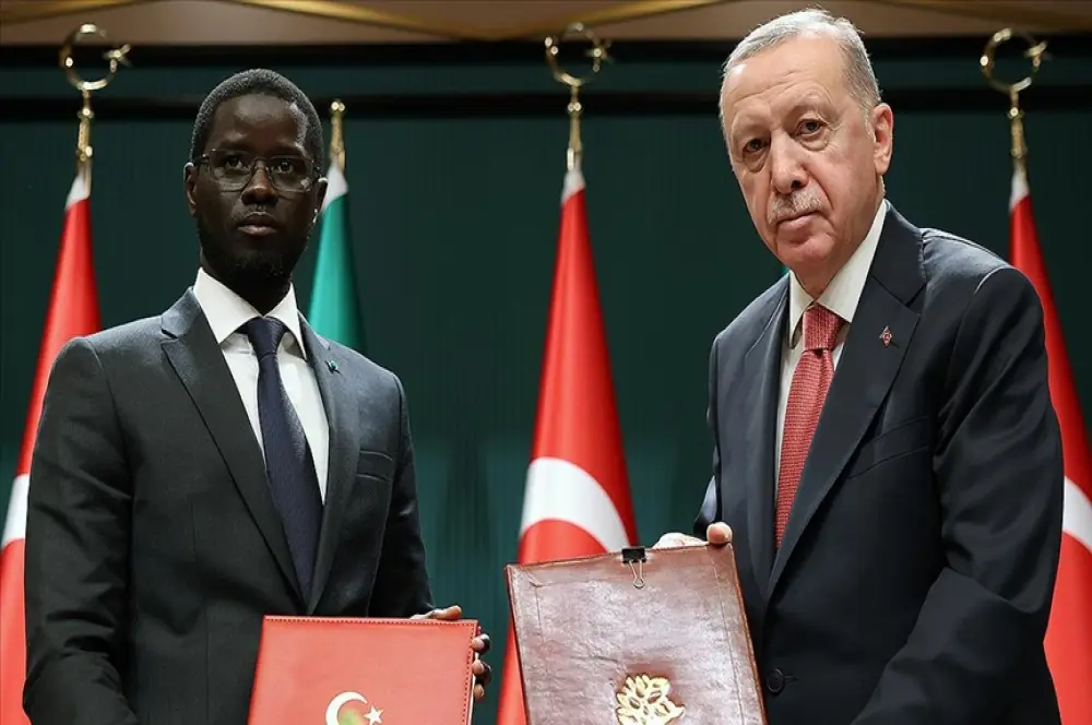 Türkiye ile Senegal arasında 5 anlaşma imzalandı Türkiye ile Senegal arasında 5 anlaşma imzalandı