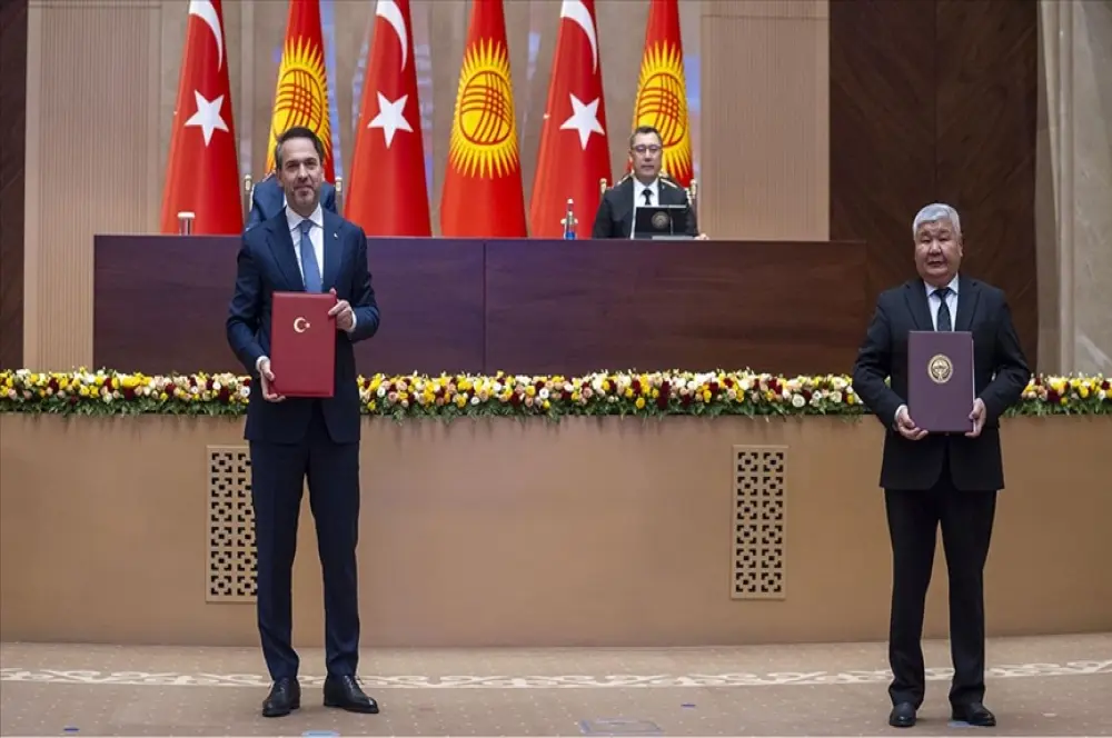 Kırgızistan'la enerjide iş birliği! Bakan Bayraktar: Mutabakat zaptı imzaladık Kırgızistan'la enerjide iş birliği! Bakan Bayraktar: Mutabakat zaptı imzaladık