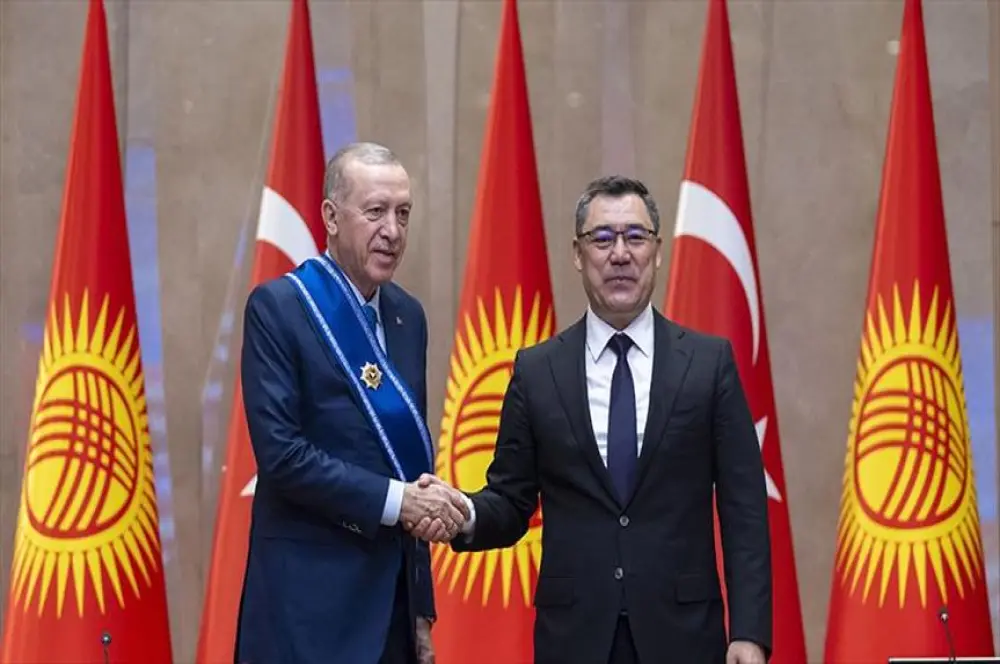 Türkiye ve Kırgızistan arasında 19 anlaşma! Türkiye ve Kırgızistan arasında 19 anlaşma!