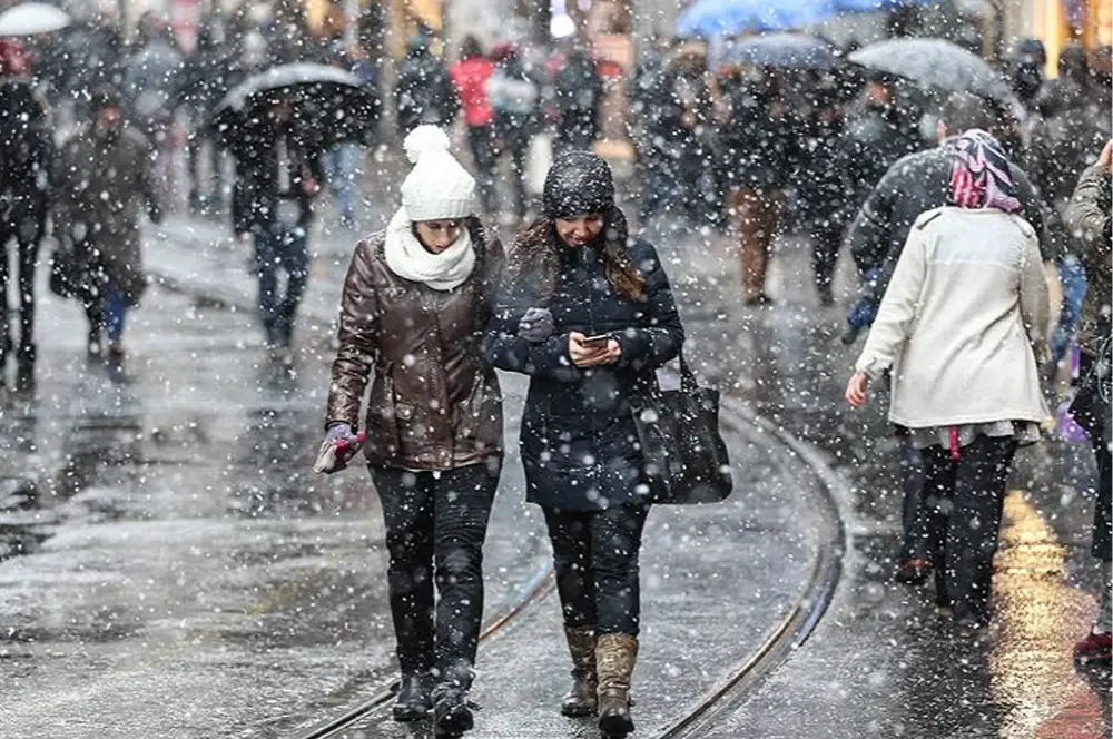 İstanbul'da kar kapıya dayandı! Sıcaklık sert düştü İstanbul'da kar kapıya dayandı! Sıcaklık sert düştü