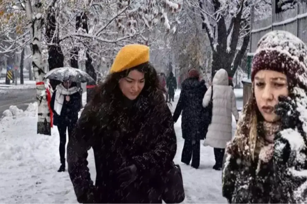 Trakya'da kar alarmı! Trakya'da kar alarmı!
