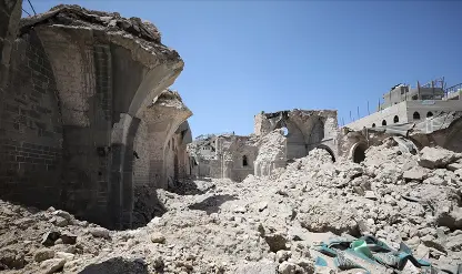 İsrail 2024'te Gazze'de 966 camiyi yıktı İsrail 2024'te Gazze'de 966 camiyi yıktı