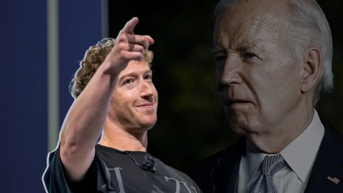 Meta'nın CEO'su Zuckerberg'den Biden'a şok suçlama! Meta'nın CEO'su Zuckerberg'den Biden'a şok suçlama!