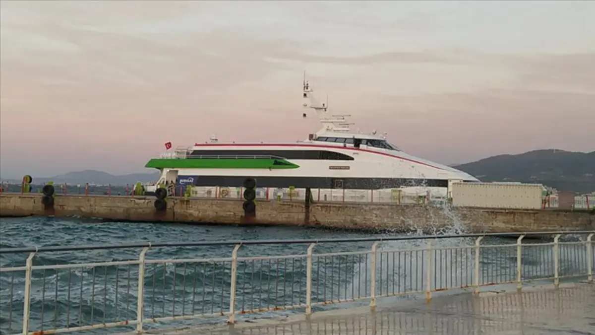 Bursa Deniz Otobüslerinin bazı seferleri iptal edildi Bursa Deniz Otobüslerinin bazı seferleri iptal edildi