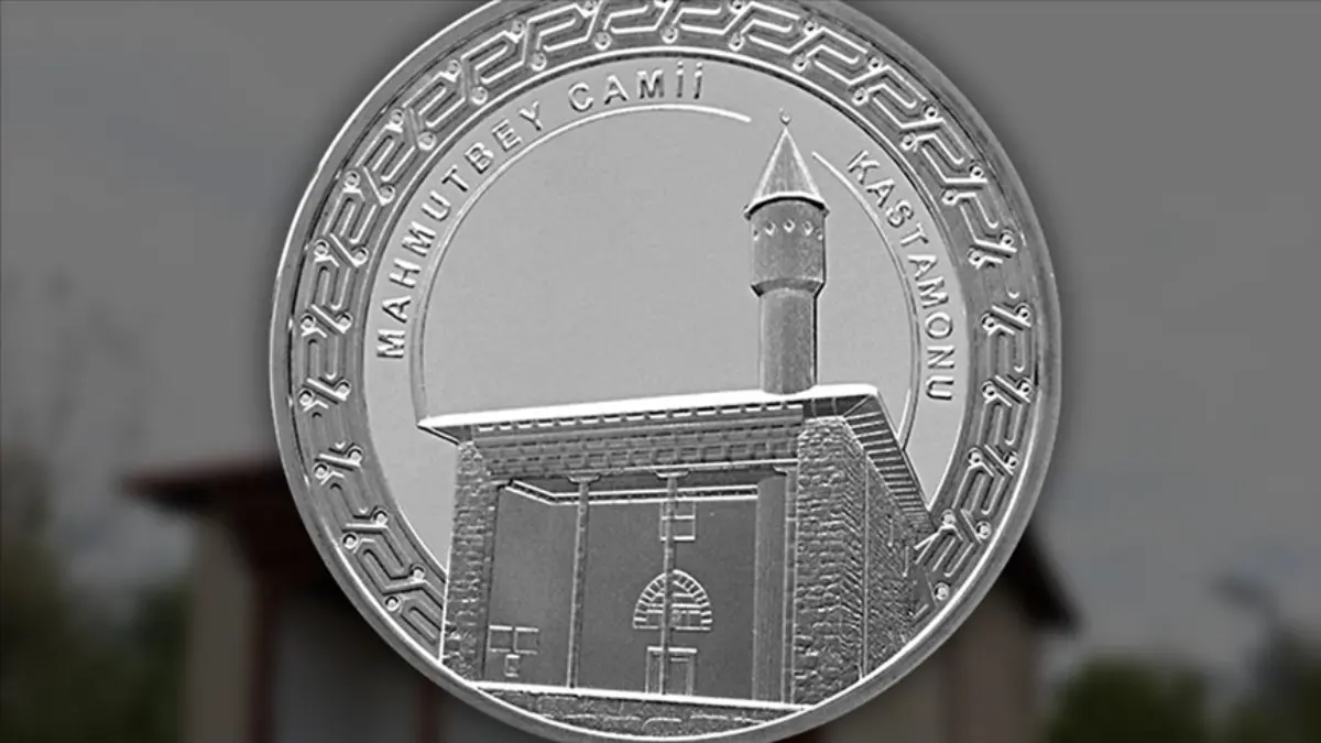 Darphane UNESCO Listesi'ndeki Mahmutbey Camisi'nin hatıra parasını bastı Darphane UNESCO Listesi'ndeki Mahmutbey Camisi'nin hatıra parasını bastı