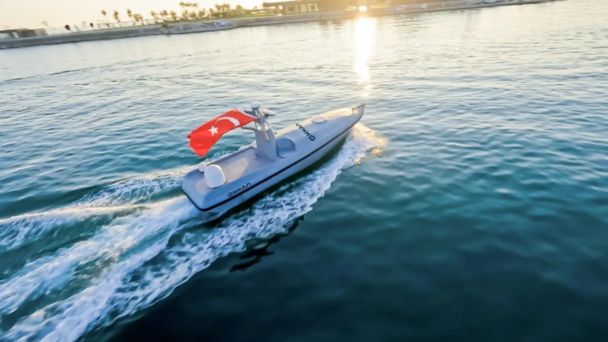 İnsansız deniz aracı OKHAN testleri başarıyla geçti İnsansız deniz aracı OKHAN testleri başarıyla geçti