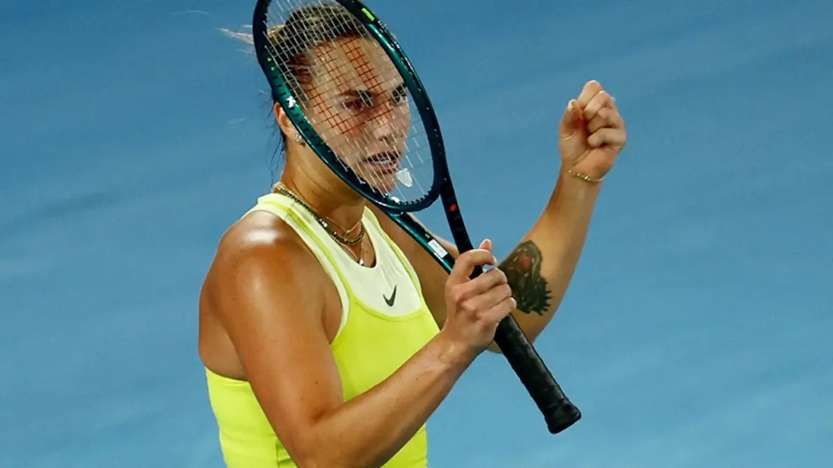 Sabalenka 1 saat 53 dakikalık maç sonrası yarı finale adını yazdırdı Sabalenka 1 saat 53 dakikalık maç sonrası yarı finale adını yazdırdı