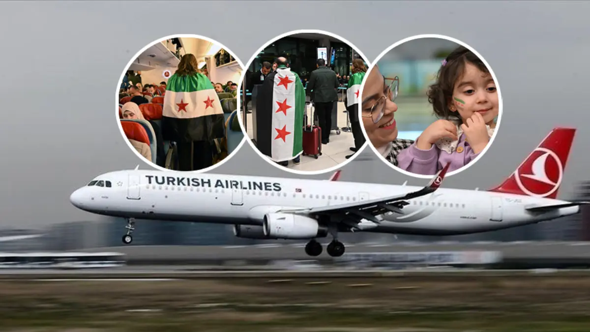 Türkiye'den Şam'a tarihi uçuş! 13 yıl sonra bir ilk oldu Türkiye'den Şam'a tarihi uçuş! 13 yıl sonra bir ilk oldu