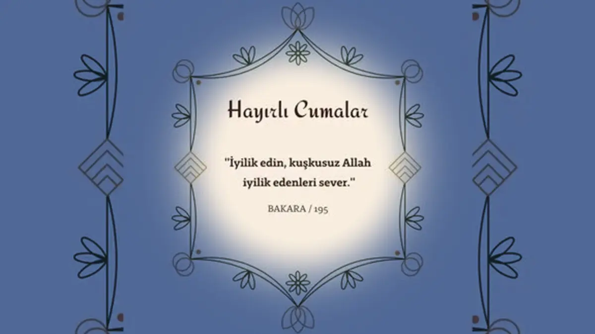 YENİ CUMA MESAJLARI 24 OCAK 2025: Resimli, ayetli, kısa ve en güzel 'Hayırlı Cumalar' mesajı YENİ CUMA MESAJLARI 24 OCAK 2025: Resimli, ayetli, kısa ve en güzel 'Hayırlı Cumalar' mesajı