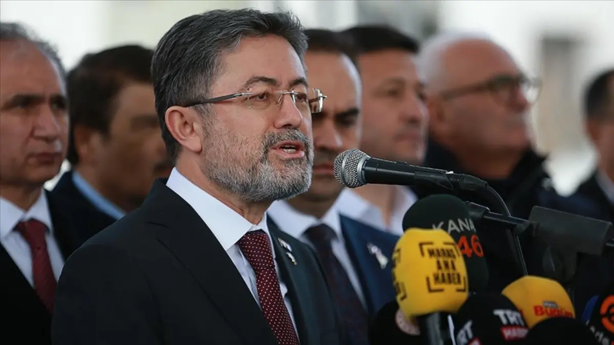 Bakan Yumaklı, deprem sonrası yapılan yatırımları Kahramanmaraş'ta açıkladı Bakan Yumaklı, deprem sonrası yapılan yatırımları Kahramanmaraş'ta açıkladı