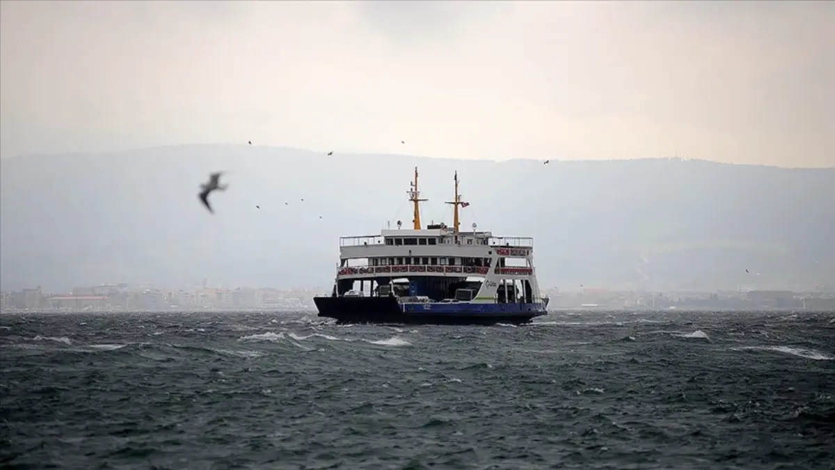 Bazı feribot seferleri iptal edildi Bazı feribot seferleri iptal edildi