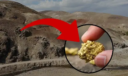 Türkiye altın madeni haritası yayımlandı