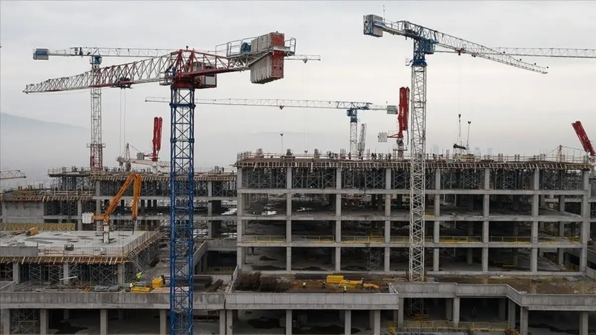 İnşaat üretimi Aralık 2024'te yıllık yüzde 14,4 yükseldi İnşaat üretimi Aralık 2024'te yıllık yüzde 14,4 yükseldi