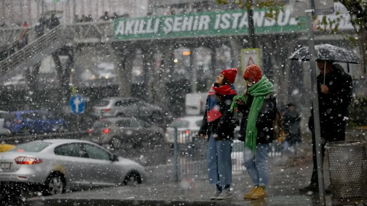 İstanbul hava durumu: İşte kar takvimi! İstanbul hava durumu: İşte kar takvimi!