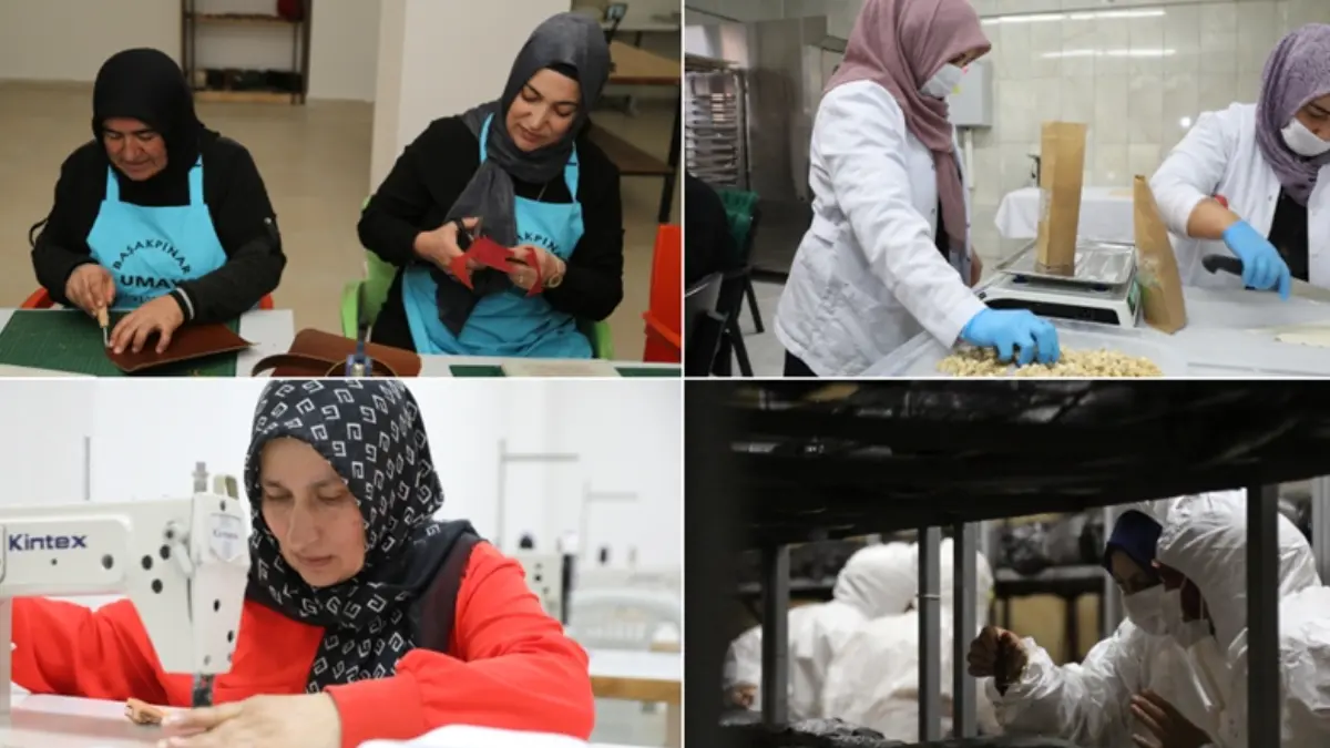 48 kadın kooperatifi kuruldu: 142 milyon lira ciro yaptı 48 kadın kooperatifi kuruldu: 142 milyon lira ciro yaptı