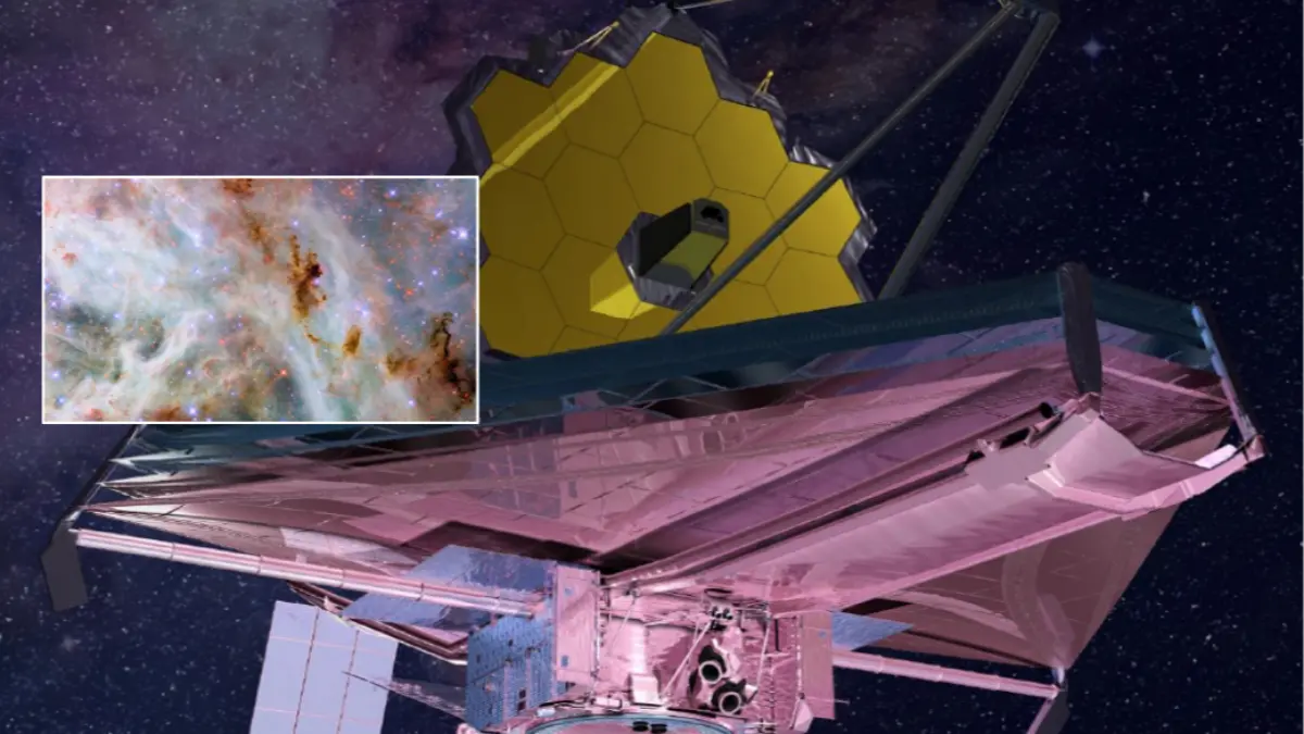 Hubble 'Altın gün doğumu'nu yakaladı: Dünya’dan 160.000 ışık yılı uzaklıkta Hubble 'Altın gün doğumu'nu yakaladı: Dünya’dan 160.000 ışık yılı uzaklıkta