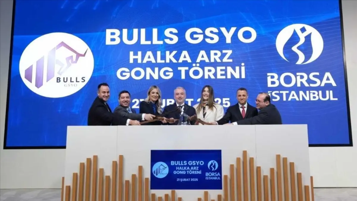 Borsa'da gong Bulls GSYO için çaldı Borsa'da gong Bulls GSYO için çaldı