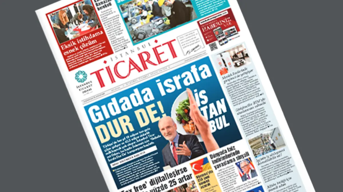 İstanbul Ticaret Gazetesi'nin 3349.sayısı yayımlandı! İstanbul Ticaret Gazetesi'nin 3349.sayısı yayımlandı!