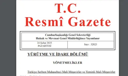Resmi Gazete'de bugün! Resmi Gazete'de bugün!