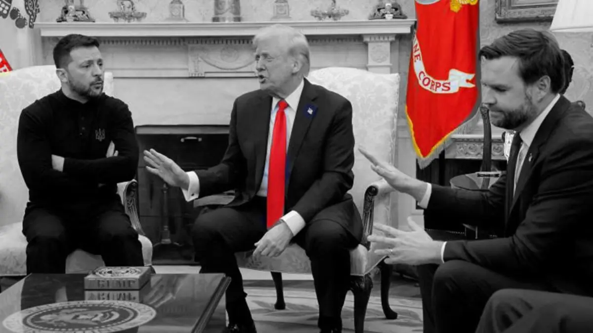ABD'de diplomatik felaket! Trump-Zelenski kavgası dünyanın gündemine oturdu ABD'de diplomatik felaket! Trump-Zelenski kavgası dünyanın gündemine oturdu