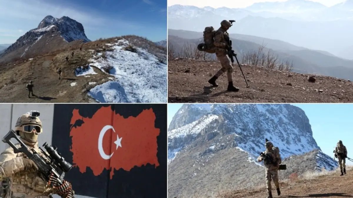 Güvenlik onlardan soruluyor: JÖH timleri yüksek rakımlı dağlarda operasyonlarını sürdürüyor