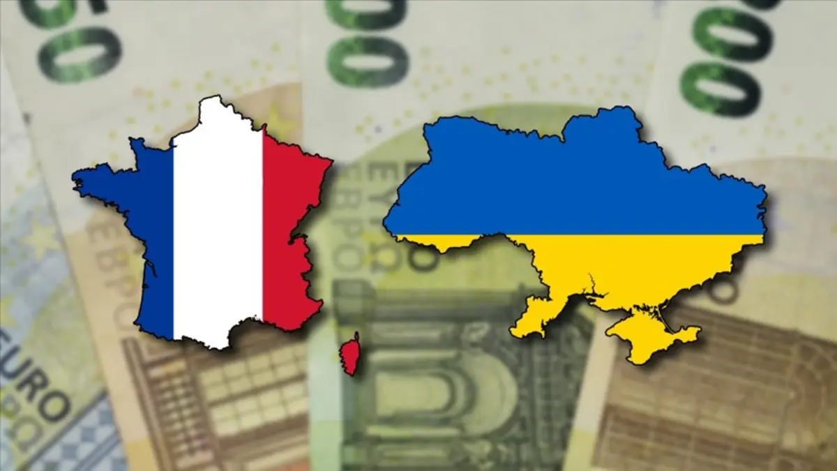 Fransa'dan Ukrayna'ya dondurulmuş Rus varlıklarıyla yardım Fransa'dan Ukrayna'ya dondurulmuş Rus varlıklarıyla yardım