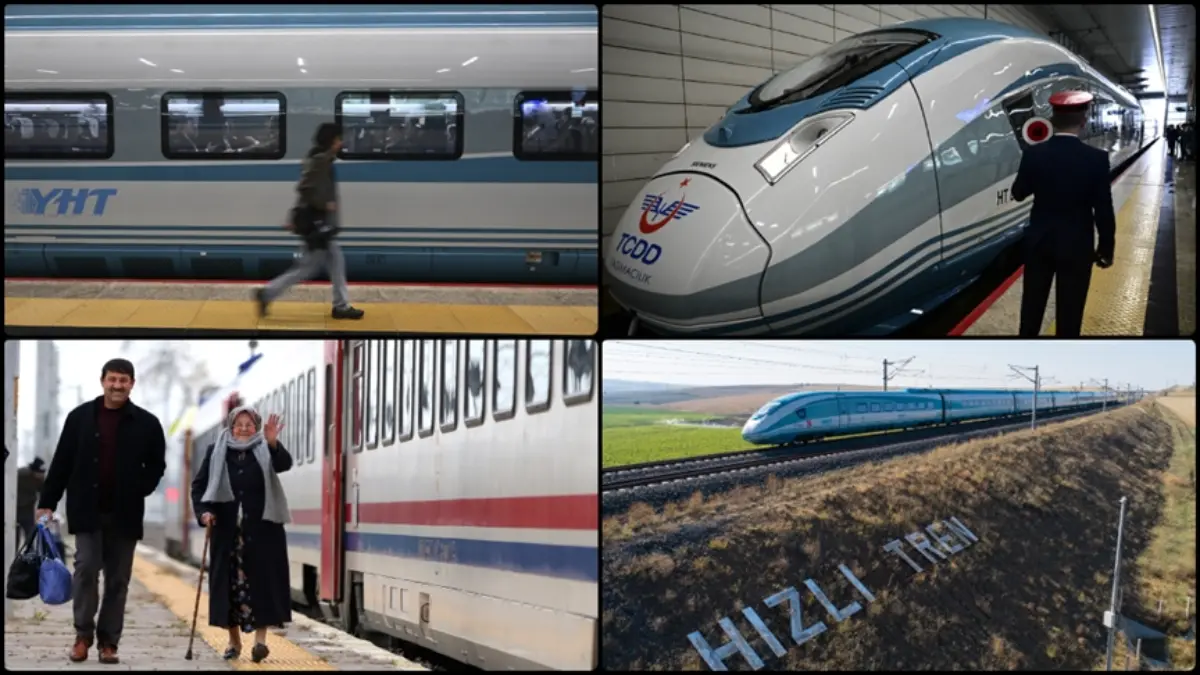 Yüksek hızlı trenle 97 milyon yolcu taşındı Yüksek hızlı trenle 97 milyon yolcu taşındı