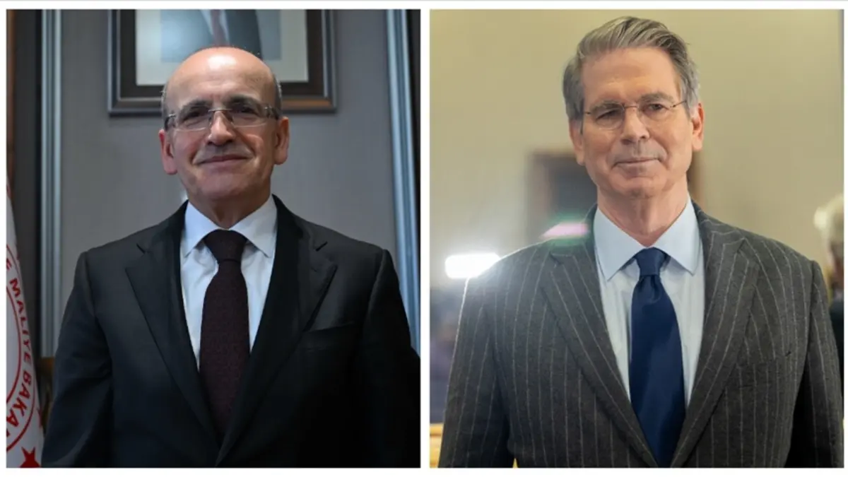 Hazine ve Maliye Bakanı Mehmet Şimşek, ABD'li mevkidaşıyla görüştü Hazine ve Maliye Bakanı Mehmet Şimşek, ABD'li mevkidaşıyla görüştü
