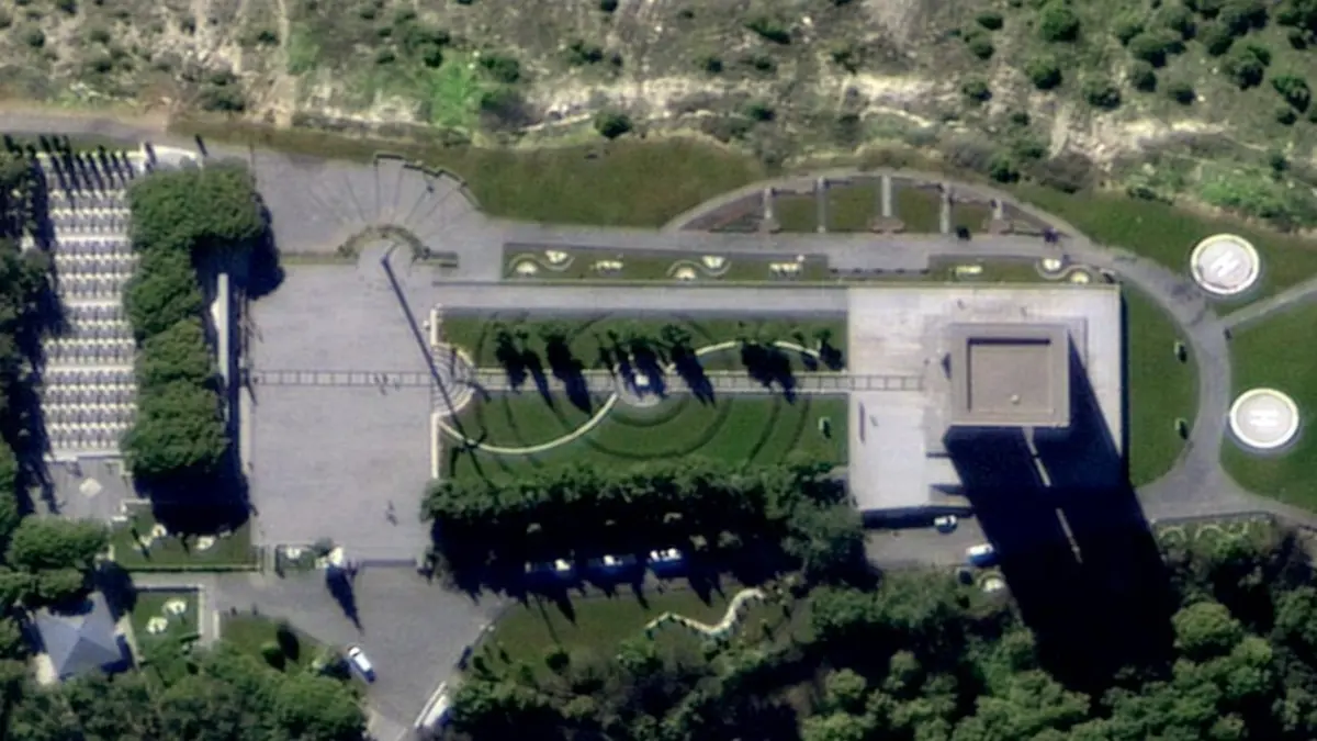 Göktürk-1 uydusu Çanakkale Şehitler Abidesi'ni uzaydan selamladı Göktürk-1 uydusu Çanakkale Şehitler Abidesi'ni uzaydan selamladı