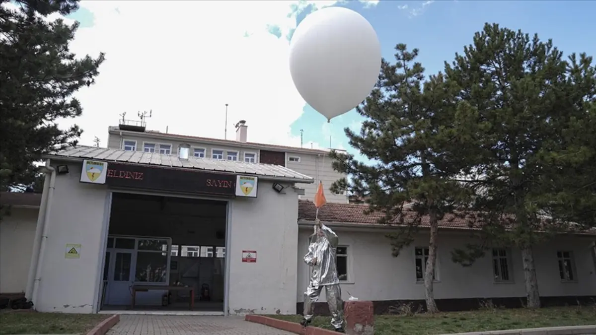 Güvenli uçuş rotaları için Meteoroloji balonları kritik Güvenli uçuş rotaları için Meteoroloji balonları kritik