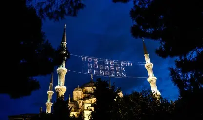 İstanbul sahur, iftar vakti teravih namazı saati