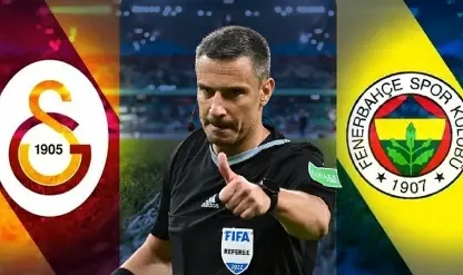 Galatasaray-Fenerbahçe derbisinin hakemi belli oldu! Galatasaray-Fenerbahçe derbisinin hakemi belli oldu!