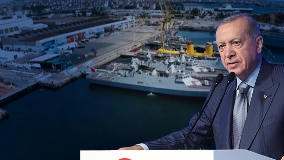Cumhurbaşkanı Erdoğan 'tarihimizde bir ilk' diyerek açıkladı: NATO ve AB ülkesine savaş gemisi ihraç edildi Cumhurbaşkanı Erdoğan 'tarihimizde bir ilk' diyerek açıkladı: NATO ve AB ülkesine savaş gemisi ihraç edildi