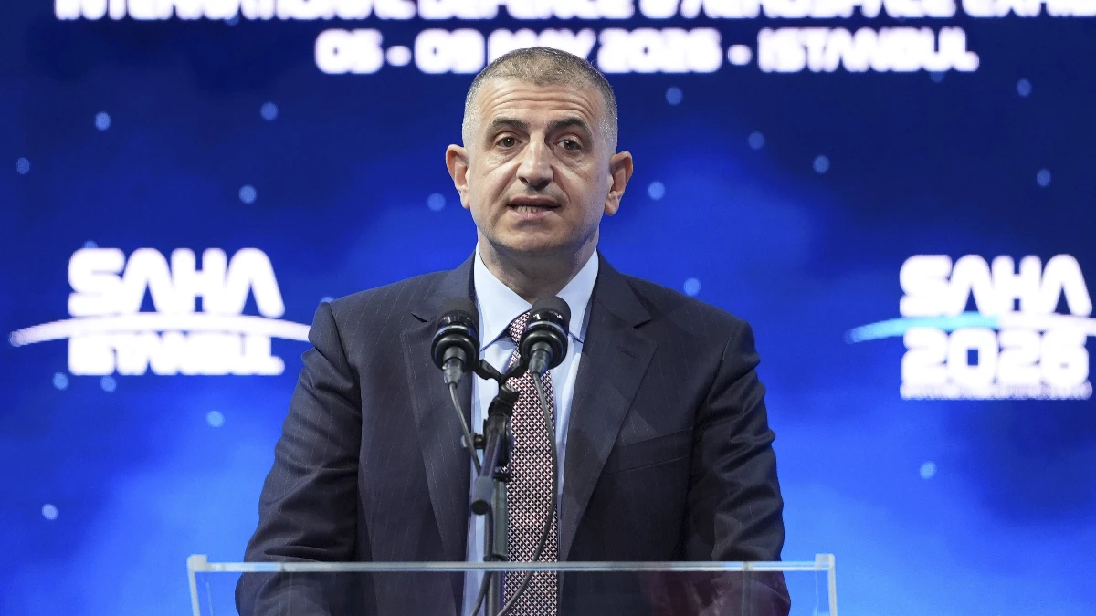Haluk Bayraktar'dan 'SAHA 2026' vurgusu: 2026 hedefimiz 13 milyar dolarlık ihracat Haluk Bayraktar'dan 'SAHA 2026' vurgusu: 2026 hedefimiz 13 milyar dolarlık ihracat