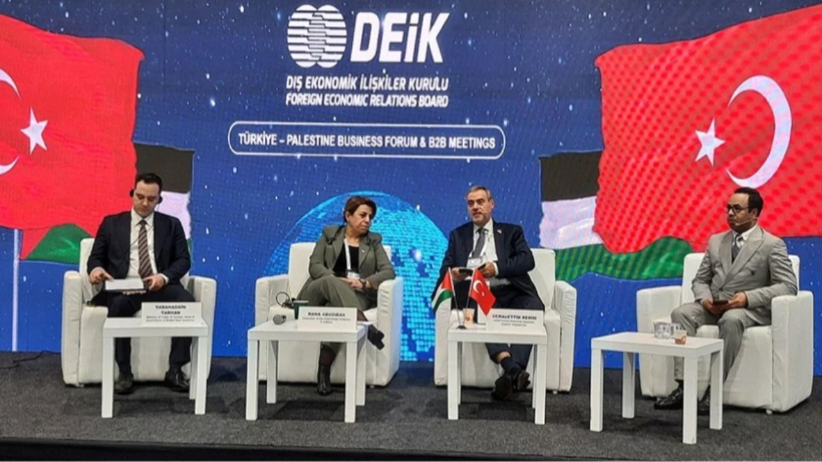 11. Dünya Helal Zirvesi'nde DEİK Türkiye-Filistin İş Forumu düzenlendi 11. Dünya Helal Zirvesi'nde DEİK Türkiye-Filistin İş Forumu düzenlendi