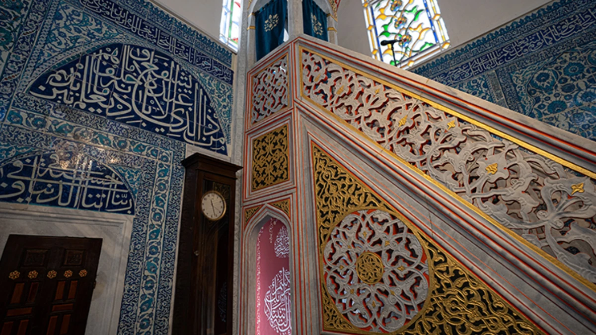 17. yüzyılın estetik zirvesi: Çinili Cami Osmanlı klasik dönemini yansıtıyor 17. yüzyılın estetik zirvesi: Çinili Cami Osmanlı klasik dönemini yansıtıyor